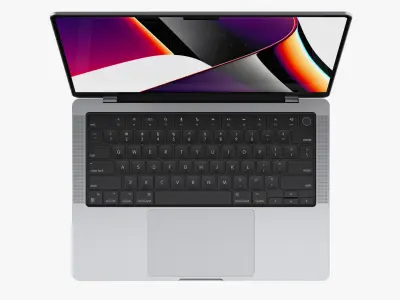 New MacBook Pro 14-inch 3D model