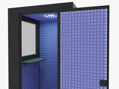  Acoustic Booth And Binaural Microphone 