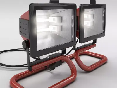 Work light 6 3D model