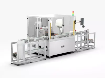 Automatic Mobile Phone Battery Testing Machine 3D model