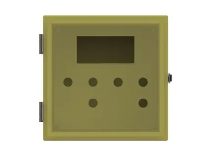Control Box 300x300x240 Free 3D model