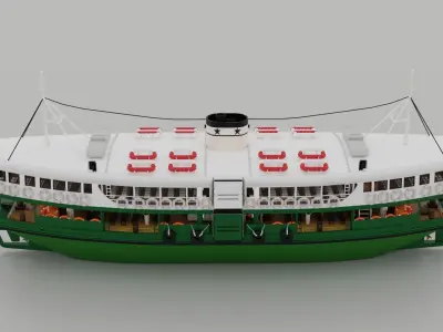 Star Ferry 3D model