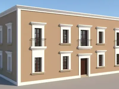 Mexican House 3D model