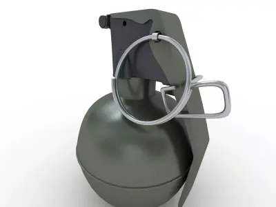 Frag Grenade 3D model purchase