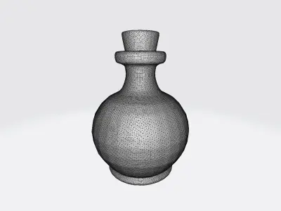 3d Model Death Phantom Strike Serum Potion 3D model