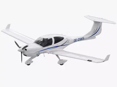 Diamond DA40 NG 3D model