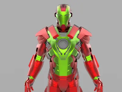 Iron Man Heartbreaker  3D model