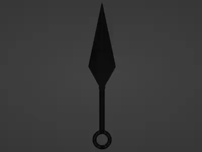 Ninja Tools Bundle  Low-poly 3D model