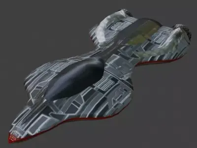 Fighter 59 Free low-poly 3D model