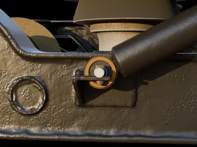 Train Bogie 3D model purchase