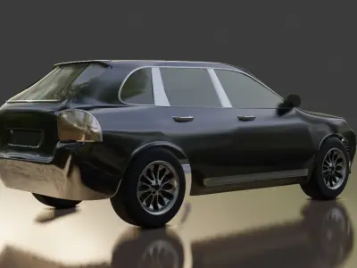 Porsche Cayenne 2007 Free 3D model