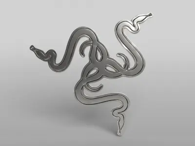 Razer Logo v3 008 Free low-poly 3D model