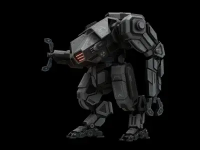 Sci-fi Military 3D Model Collection