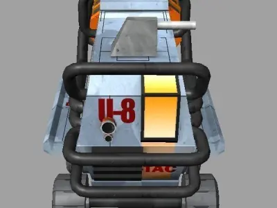 Rover Recon Truck Low-poly 3D model