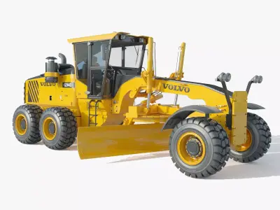 Volvo G940 Grader 3D model