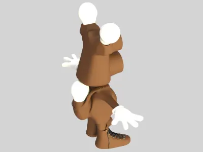  Cartoon Bulb Holder Bag v5 