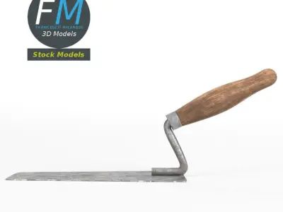 Trowel 3D model purchase