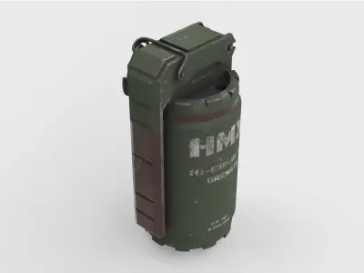 grenade 03 3D model