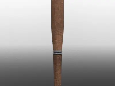 Modular Melee - Baseball Bat Pack Low-poly 3D model