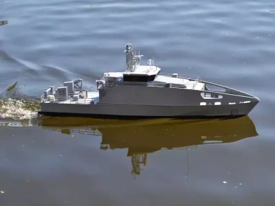 RC Austal Guardian class offshore patrol boat 3D print model