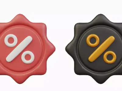 10 Marketing Icon Pack Part 1 3D model