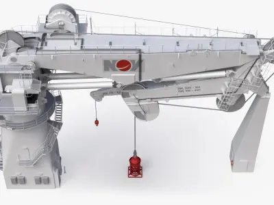 Great Ship Crane NOV 1 3D model