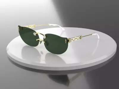Glasses 3D model