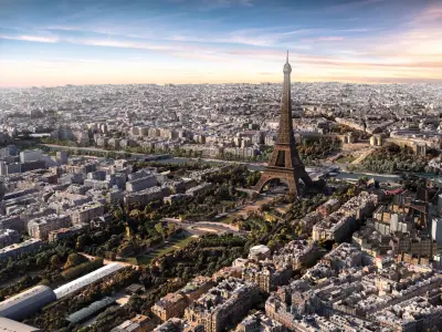  Eiffel Tower in France 