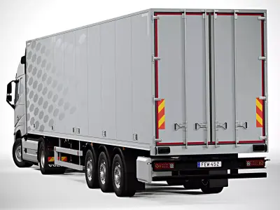 2021 Volvo FH Globetrotter 3D model