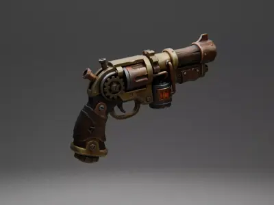 Arcane style weapons kit 3D model