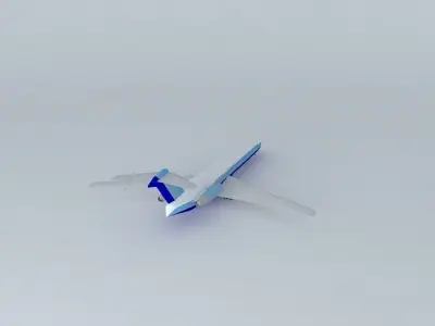 Private MD 80 Free 3D model