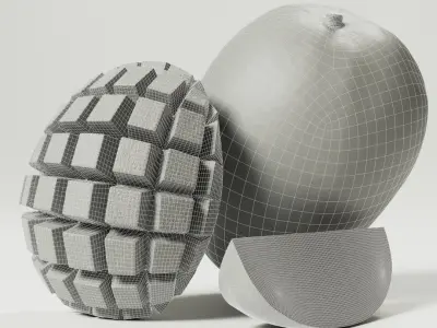 Mango - Var01 3D model