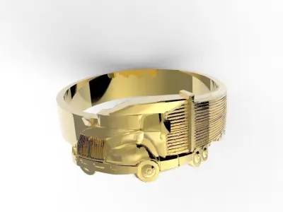 truck ring 3D print model