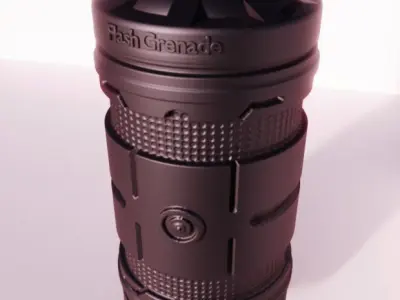 Flash Grenade Free 3D model
