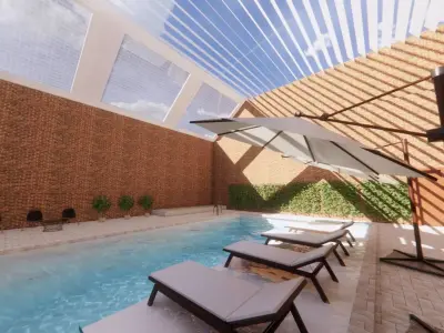 Swimming pool Design 3D model