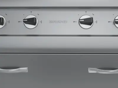 Industrial Kitchen 3D model buy