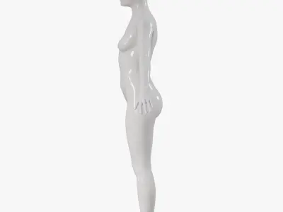  Female mannequin pose 1 PBR 