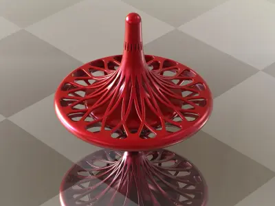 Totem Accurate Cobb Spinning Top 3D print model