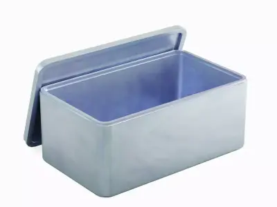 Rectangle Tin Can 01 Low-poly 3D model