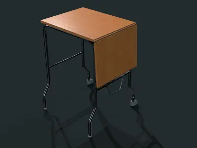 Typewriter Table  3D model