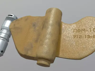PFM1 low poly Low-poly 3D model