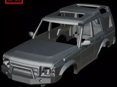 Land Rover Discovery II 2003 3D model