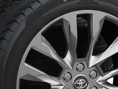 Toyota wheels 3D model