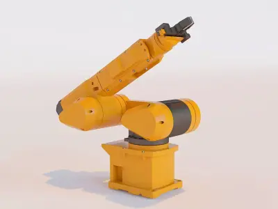 Robotic Arm 3D model 3