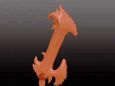 Fantasy Weapon Games 3D print model