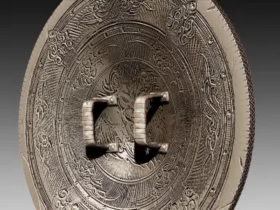 Zbrush Shield 3 3D model