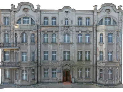 XIXth century tenement house 3D model