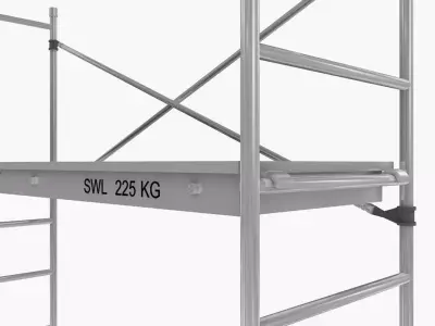 Scaffolding Low-poly 3D model purchase