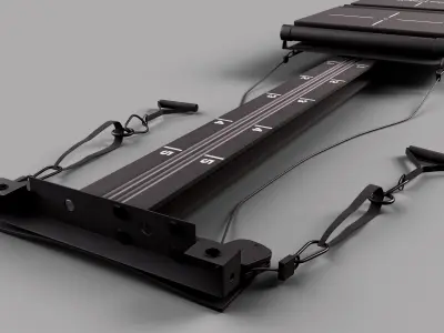 High-Quality Micro Pro Reformer Gym Equipment  3D model