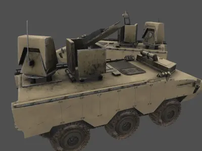 Military Vehicle 3D model purchase